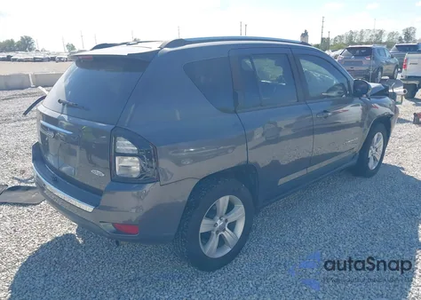 2015 Jeep Compass High Altitude Edition z USA, uszkodzony, nr VIN 1C4NJDEB2FD184928